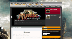 Desktop Screenshot of midgardgaming.com